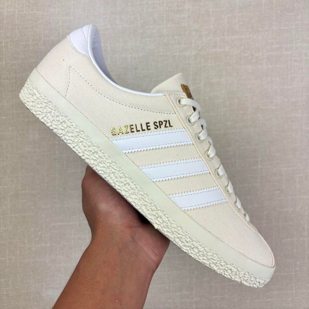 🍦 2024 adidas Gazelle SPZL “Chalk White" 10M